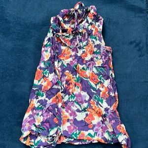 Merona Sleeveless Floral Top
